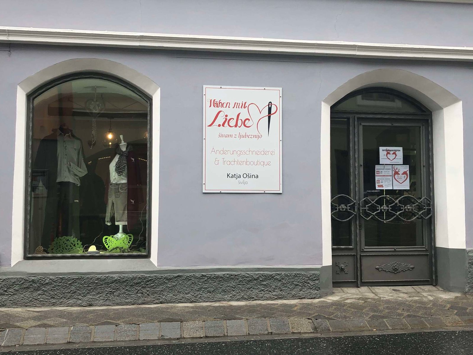 Shop Nähen mit Liebe Änderungsschneiderei & Trachtenboutique